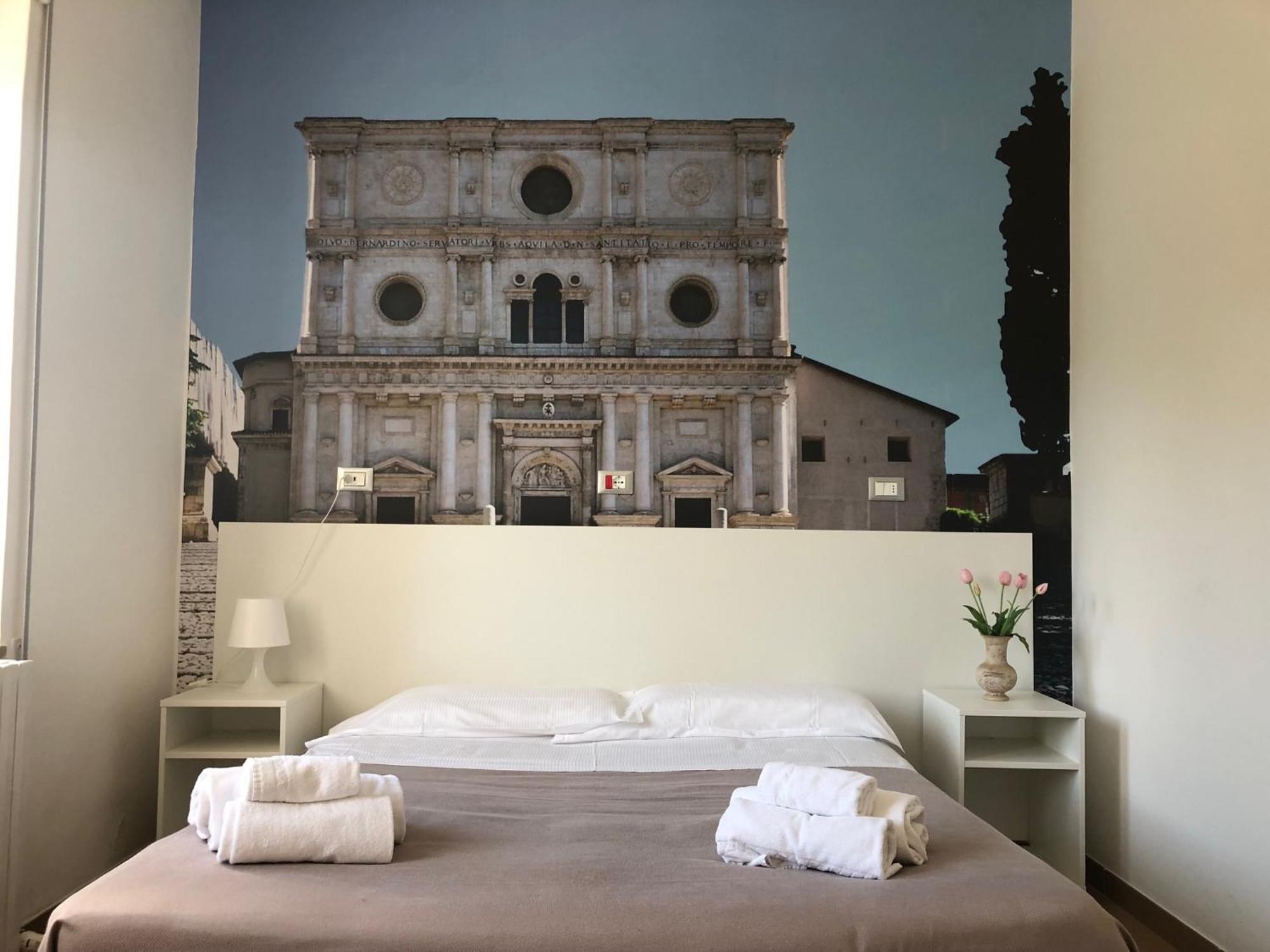 Hotel Porta Rivera LʼAquila Exteriör bild